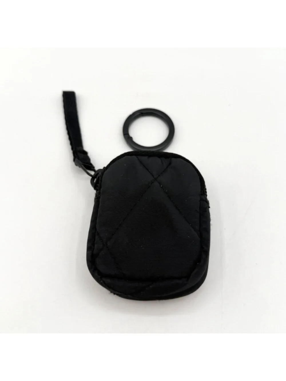 Lot of (2) Vera Bradley Black Tab Bifold Wallet & Keychain Air Pod/Coin Pouch